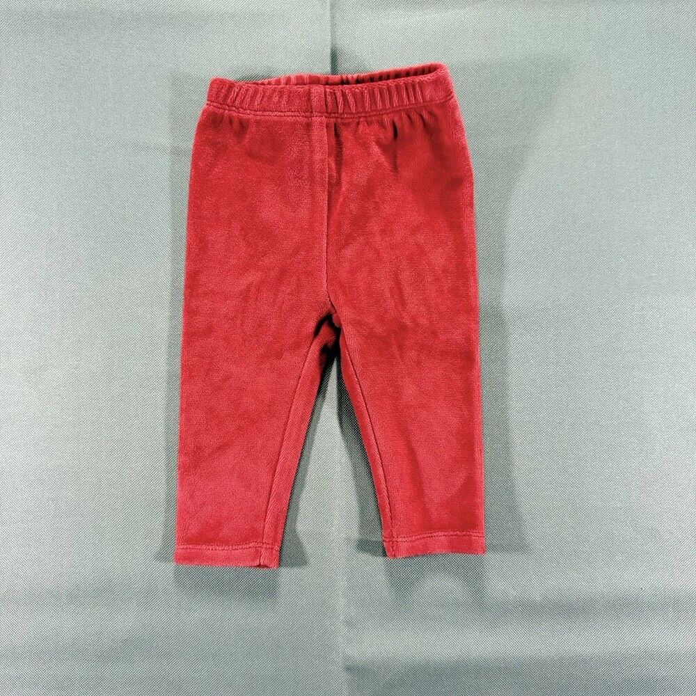 First Impressions Red Babygirl Pants 3-6m